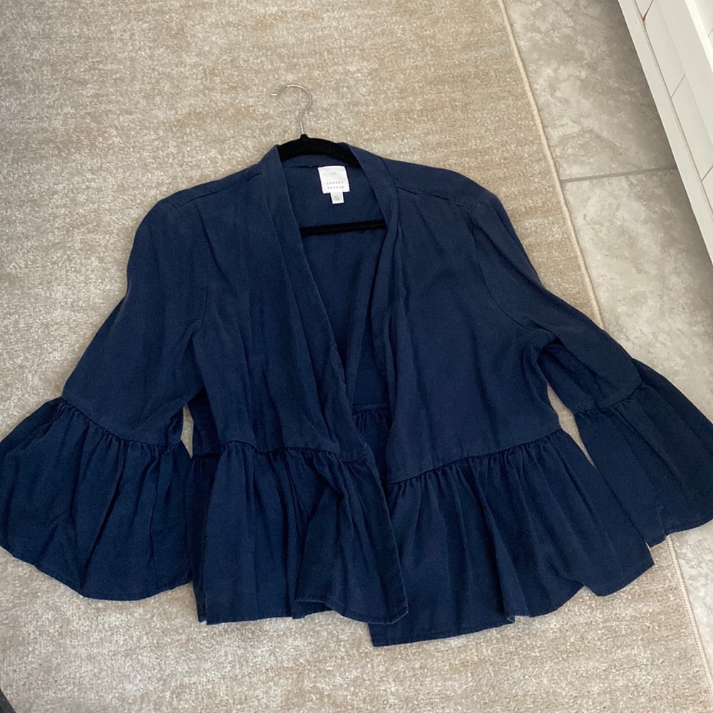 LC Lauren Conrad Bell-Sleeved Blazer